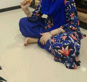 Umbrella Plazo Kurta Set 🔵