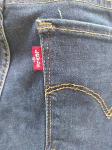 Levi's Branded Classic Blue Denim Jeans