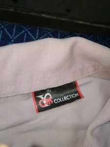Pink Denim Jacket