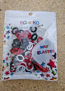 Colorful 100 Hair Ties