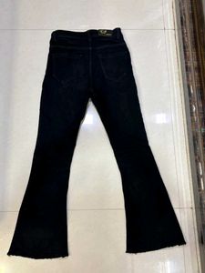 Black Flared Jeans