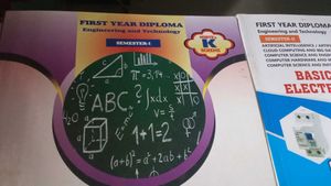 First Year Diploma Books