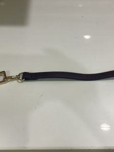 Designer Bag Strap with Lock Charm