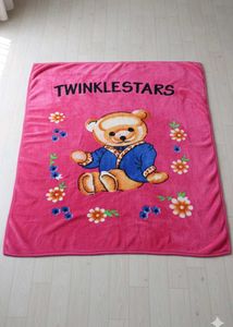 Cartoon Print Baby Blanket 0 to 2 years bab