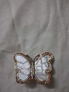Sparkling Butterfly Brooch