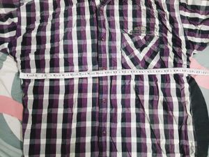 Men's Plaid Short Sleeve Shirt