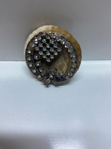 Stone Studded Saree Pin