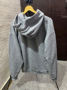 Thrasher Flame Logo grey Hoodie