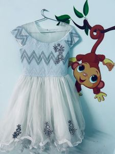 Peppermint Brand Powdered Blue Dress