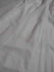 Elegant White Ethnic Gown
