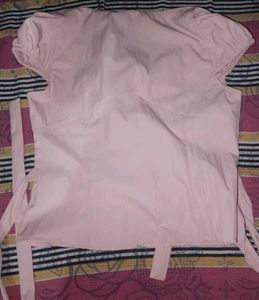 savana puffed sleeves placket blouse