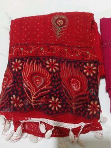 Assorted 6 Dupattas set