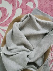 87.Comfortable Grey Thermal Bottoms