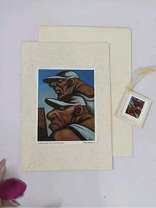 Greeting Card Blank With Matching Gift Tag