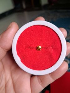 Elegant Gold 18crt nosepin