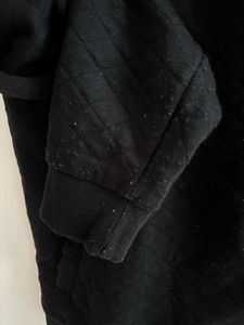 Only - Black Quilted Bomber Jacket