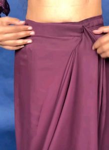 Nevy Blue Blouse and redy made saree