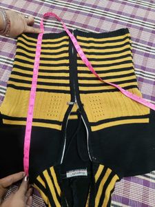 Striped Knit Cardigan