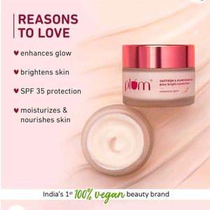 Plum Saffron &amp; Kumkumadi Oil Daily Glow Bright Moi