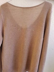 Shimmer V-Neck Sweater