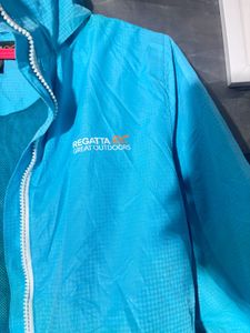 Bright Blue Regatta Waterproof Jacket