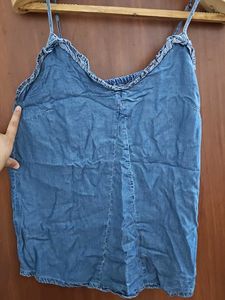 Denim Cami Top