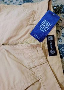 kid's Khaki Cargo Pants 👖