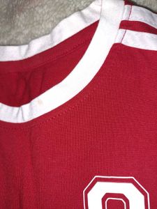 Red '01' Graphic Tee