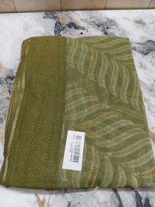 Elegant Green Printed saree