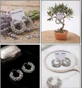 Chunky Ball Hoop Earrings