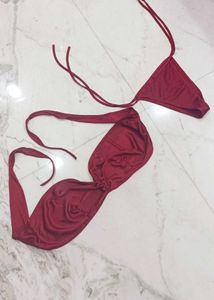 Stylish Ombre Twist Bandeau Bikini Set