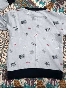 Boys Graphic Print Sweatshirt