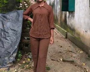 Brown shirt