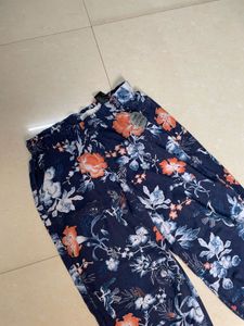 H&amp;M Viscose Floral Print Lounge Pants