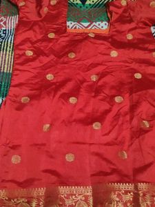 Vibrant Red Kurta Set