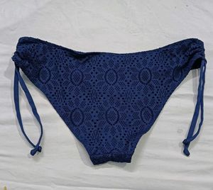 ⭐ Navy Blue Crochet Bikini Bottom