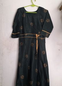Dark Green Dress