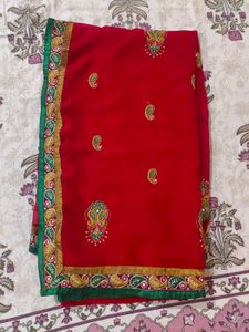 saree with blouse