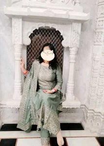 Elegant Green Kurta Set with Dupatta