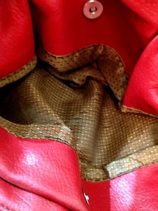 Chic Red Handbag