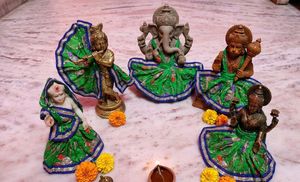 Decorative Religious Idols with Outfits