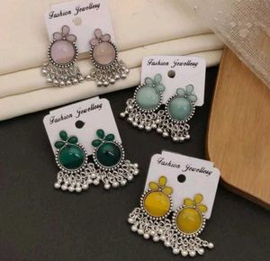 Bohemian Jhumka Earrings