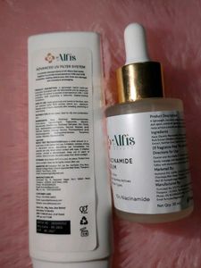 Alfis Niacinamide Sunscreen &amp; Serum
