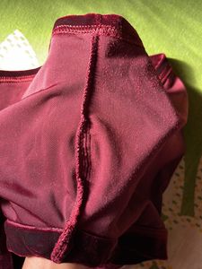 Red Velvet Crop Top
