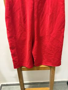 Stylish Red culottes