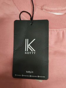 KOTTY Pink Crew Neck Sweatshirt