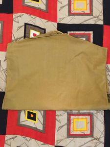 Men's Mustard Yellow Casual Shirt