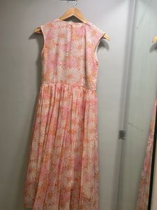 Vintage Floral Maxi Dress
