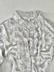 Victorian Satin Fitted Shirt