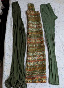 Stylish Sleeveless Kurta Set